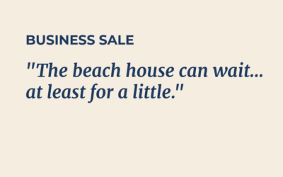 Five Things You Shouldn’t Do After You Sell Your Business