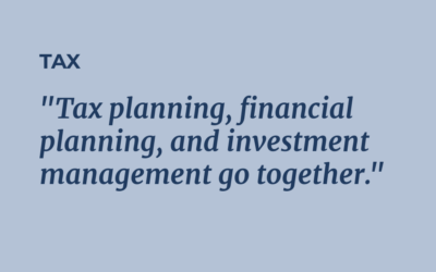 Tax and Estate Planning Is the Main Dish for High-Net-Worth Retirees